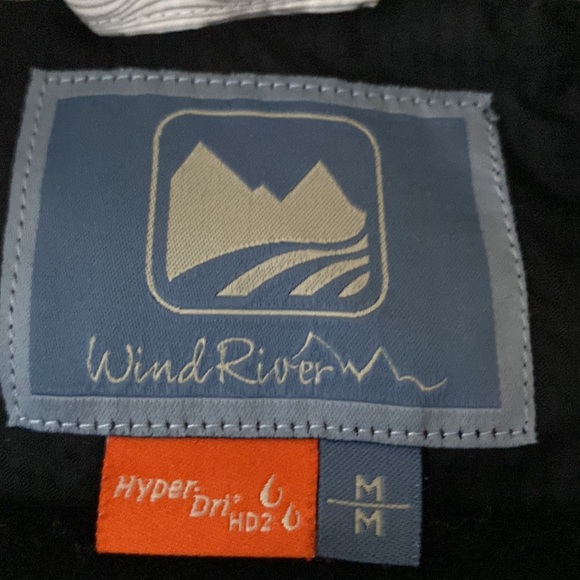 Size M Hyper-Dri Black Hooded Jacket Zipper front 100% Polyurethane - Picture 5 of 6